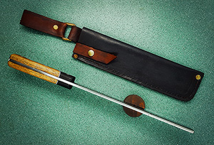 JN Coltello Nakiri da Cucina-Chef fatto a mano CCJ33e